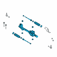 OEM 2010 Lincoln MKS Gear Assembly Diagram - CA5Z-3504-GE