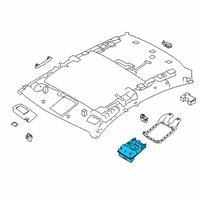 OEM 2022 Nissan Sentra Lamp Assembly Map Diagram - 26430-6CA0A