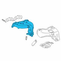 OEM Toyota RAV4 Manifold Diagram - 17141-74210