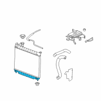 OEM 2004 Chevrolet Trailblazer EXT Tank Diagram - 89022552