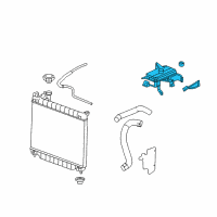 OEM Oldsmobile Reservoir Diagram - 25780737