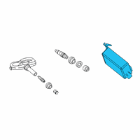 OEM 2022 Lexus ES350 Receiver Assembly, Elect Diagram - 897B0-33290