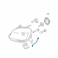 OEM Mercury Wire Diagram - 5T5Z-13A006-AA