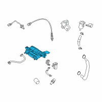 OEM 2017 Hyundai Elantra CANISTER Assembly Diagram - 31420-F2550