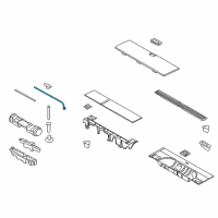 OEM 2013 Lincoln Navigator Wrench Diagram - 5L1Z-17032-B