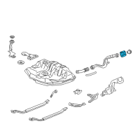 OEM Gasket, Fuel Filler Diagram - 17662-SR3-000