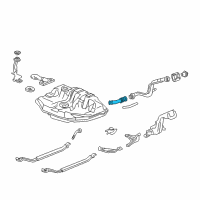 OEM Acura Tube, Filler Neck Diagram - 17651-ST7-L00