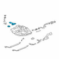 OEM Acura Integra Pump Unit, Fuel Diagram - 17040-ST7-L31