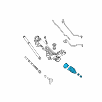 OEM Mercury Boot Diagram - F78Z-3K661-AA