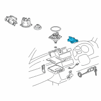 OEM 1997 Toyota RAV4 Ignition Coil Assembly Diagram - 19500-74120