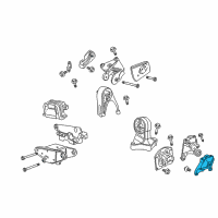 OEM Chrysler Cirrus Bracket-Transmission Mount Diagram - 4573777