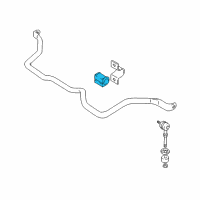 OEM 2000 Chevrolet Tracker Insulator, Front Stabilizer Shaft Diagram - 30021924