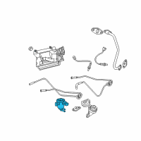 OEM Jeep Grand Cherokee SOLENOID-Proportional PURGE Diagram - 52090419AA