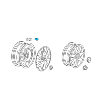 OEM Kia Sephia Air Valve Diagram - K9963604140