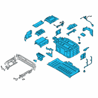 OEM 2019 Lincoln MKZ Battery Diagram - EG9Z-10B759-FARM