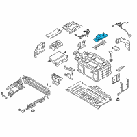 OEM 2017 Ford Fusion Connector Diagram - FM5Z-10C666-A