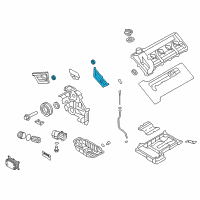 OEM 2009 Kia Borrego Cover Assembly-Timing Chain, Upper Diagram - 213603F300