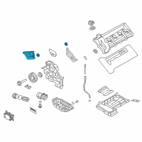 OEM Kia Cover Assembly-Timing Chain, Upper Diagram - 213703F300