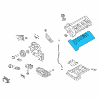 OEM 2015 Hyundai Equus Gasket-Rocker Cover, RH Diagram - 22441-3F470