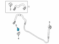 OEM BMW X6 Hose Clamp Diagram - 13-53-7-708-472