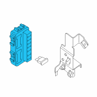 OEM 2013 Nissan Altima Block Junction Diagram - 24350-ZX00A