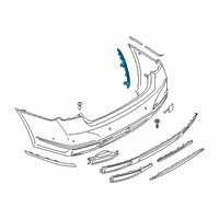 OEM BMW 745e xDrive Reflector, Rear Left Diagram - 63-14-7-482-457