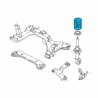 OEM 2006 Mercury Mariner Coil Spring Diagram - 5L8Z-5310-A