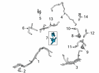 OEM Ford Escape VALVE ASY - CONTROL Diagram - LX6Z-8C605-B