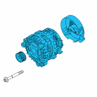 OEM 2021 BMW 330e xDrive Alternator Diagram - 12-31-8-654-280