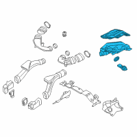 OEM 2012 BMW 750Li xDrive Intake Silencer Diagram - 13-71-7-577-463