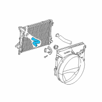 OEM Dodge Ram 3500 Hose-Radiator Diagram - 52028874AD