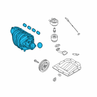 OEM Kia Optima Manifold Assembly-Intake Diagram - 283102E900