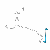 OEM Chevrolet Impala Stabilizer Link Diagram - 20961222