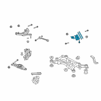 OEM 2008 Acura RL Arm A, Right Rear (Lower) Diagram - 52370-SJA-A01