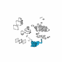 OEM 2006 Hummer H3 Pump Diagram - 15240729