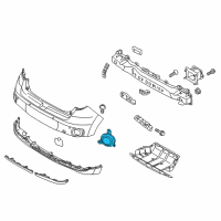 OEM 2015 Kia Soul EV Lamp Assembly-Rear R/REF Diagram - 92451E4000
