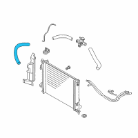 OEM 2012 Kia Soul Hose-Radiator Lower Diagram - 254122K701