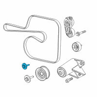 OEM Ram Screw-HEXAGON FLANGE Head Diagram - 6508247AA