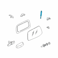 OEM Hyundai Lifter-Tail Gate Glass Diagram - 87170-26011