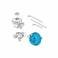 OEM 2009 Dodge Charger Booster-Power Brake Diagram - 68048544AA