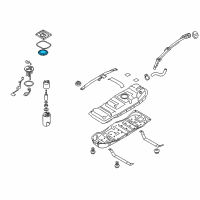 OEM Kia Plate-Fuel Pump Diagram - 311582J100