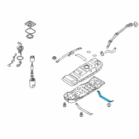 OEM Kia Borrego Band Assembly-Fuel Tank Diagram - 312102J100