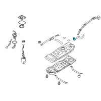 OEM 2009 Kia Spectra Clamp-Hose Diagram - 1471140006B