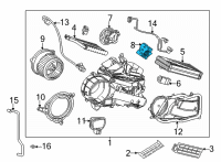 OEM 2022 Toyota Sienna Servo Diagram - 87106-08150