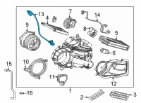 OEM 2021 Toyota Sienna Wire Harness Diagram - 82212-08010