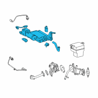 OEM 2015 Toyota Prius Plug-In Vapor Separator Diagram - 77740-47100