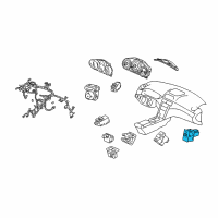 OEM 2006 Acura RL Switch, Trunk Opener Main Diagram - 35810-SEP-A01