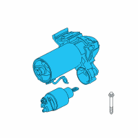 OEM 2015 BMW 535d STARTER Diagram - 12-41-8-574-102