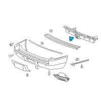 OEM 2001 Chevrolet Suburban 2500 Connector Diagram - 12191503