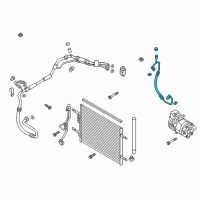 OEM 2018 Kia Niro Discharge Hose Diagram - 97762G5490